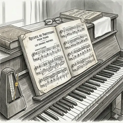 partitions de piano pianopresto